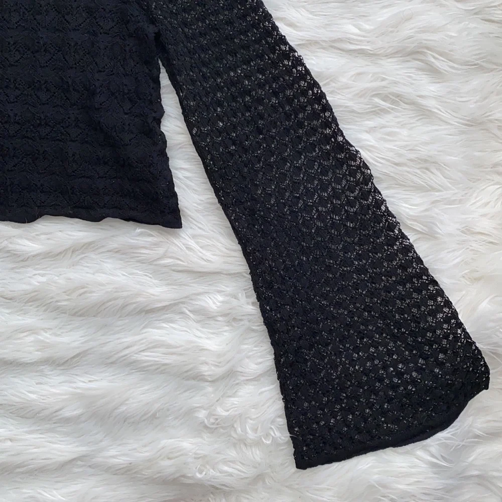 Zara | Sheer Knit Long Sleeve